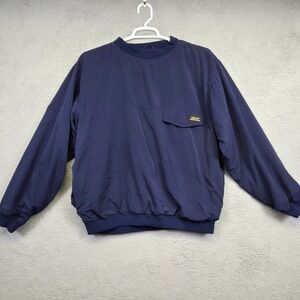 Vintage Tourney Gore Tex‎ Golf Jacket Mens L Blue Waterproof Windproof Classic